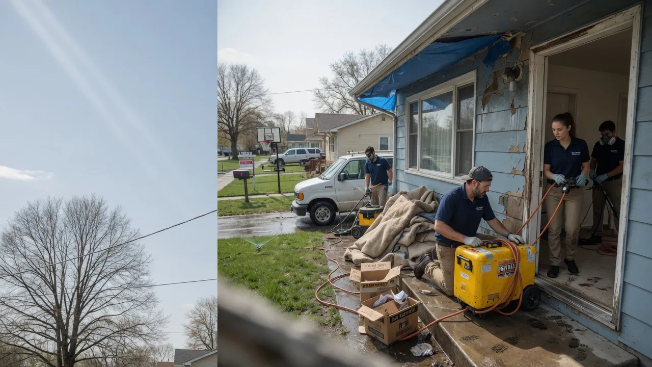 Basement Flood Cleanup in Milton, KS near me